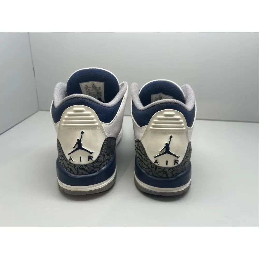 Size 4.5y - Air Jordan 3 Retro Midnight Navy